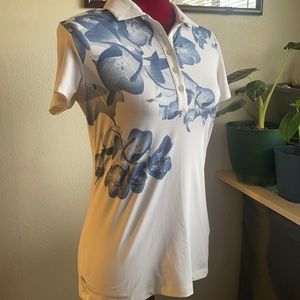 Women’s PUMA golf stretch polo dry cell XS💙 🌺